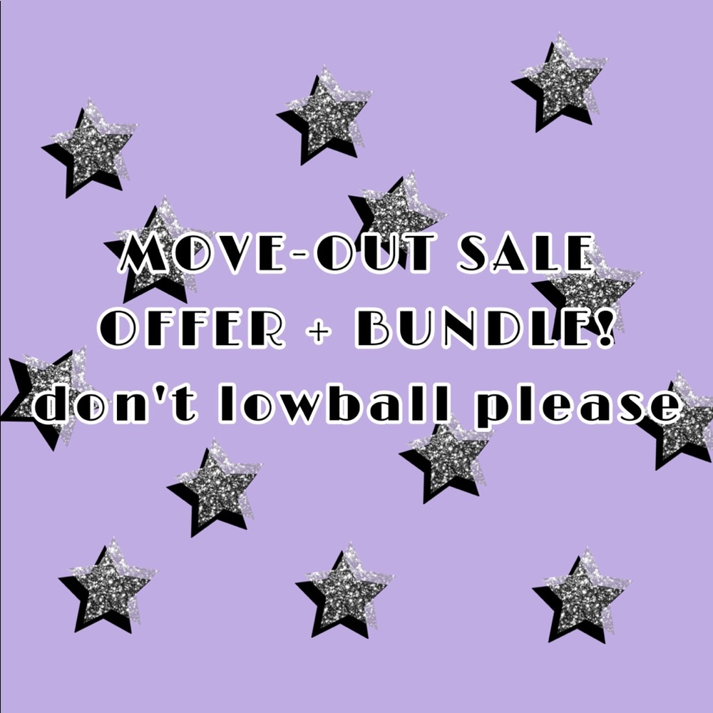 CLOSET CLEAN OUT SALE!!!